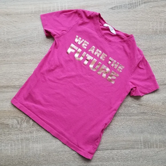 H&M euc / vguc "We are the future" 6-8 years - Picture 2 of 9